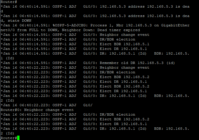 debug ip ospf result
